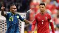 Campaz y Cristiano por el liderazgo del grupo.