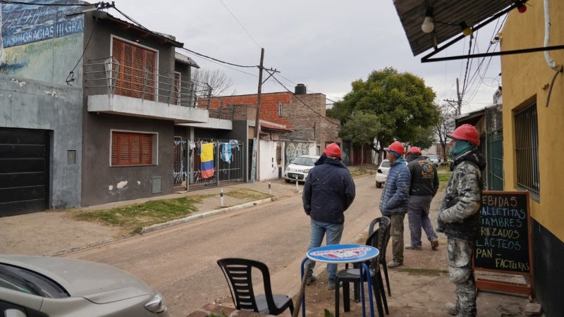 La casa natal de Messi en la zona sur de Rosario.