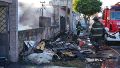 El dueño de la casa tenía gran cantidad de elementos inflamables (Alan Monzón).