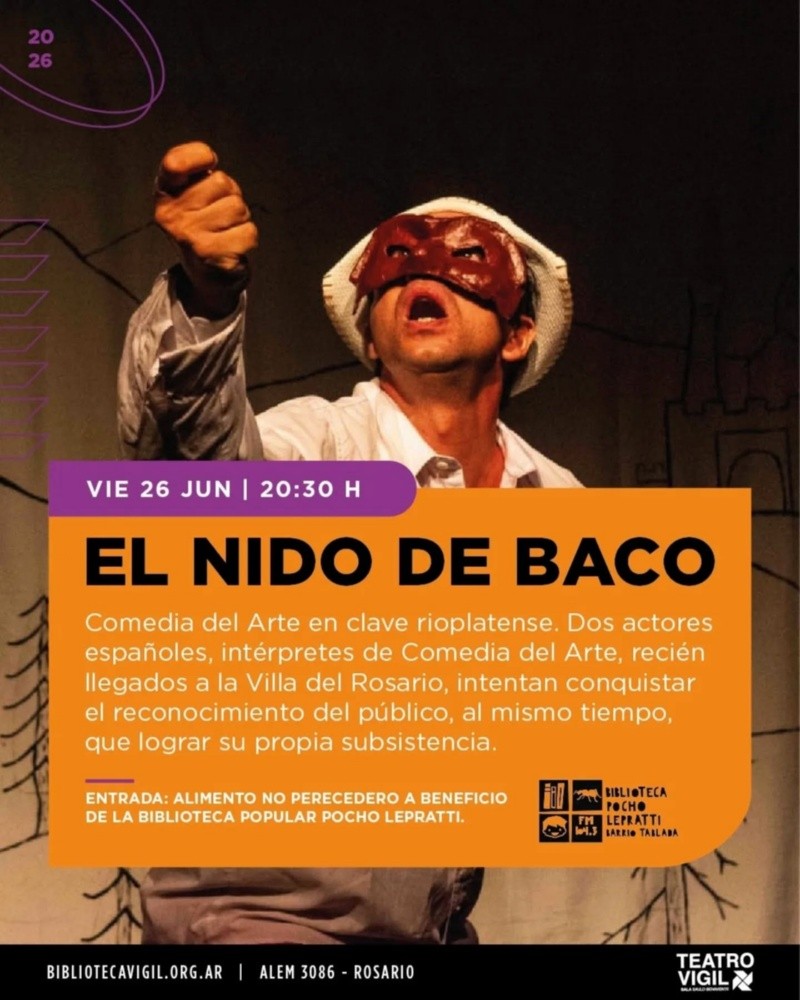 La invitación solidaria para este viernes.