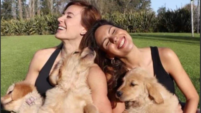 Las modelos cuando eran amigas
