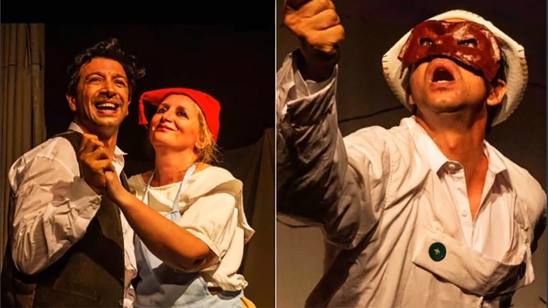El nido de Baco: Comedia del Arte en clave rioplatense. Drama en los arrabales del mundo.
