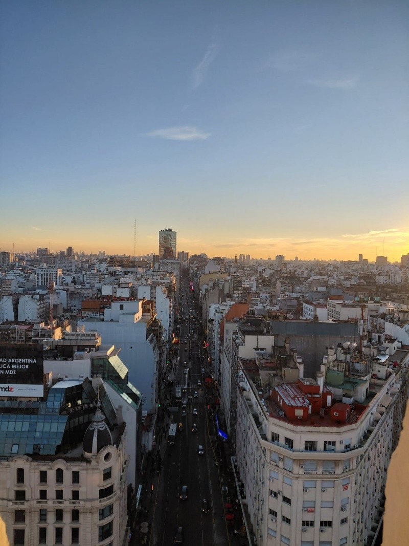 Buenos Aires desde el mirador del obelisco (Rosario3)&nbsp;