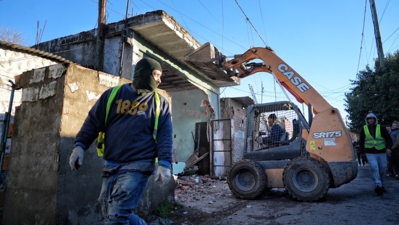 Luego del crimen del policía, las autoridades derribaron aguantaderos vinculados con la banda narco.