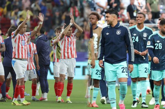 Paraguay y Alemania, frente a frente rumbo a octavos (EFE).