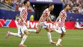 Nikola Vlasic celebra el segundo croata (EFE).