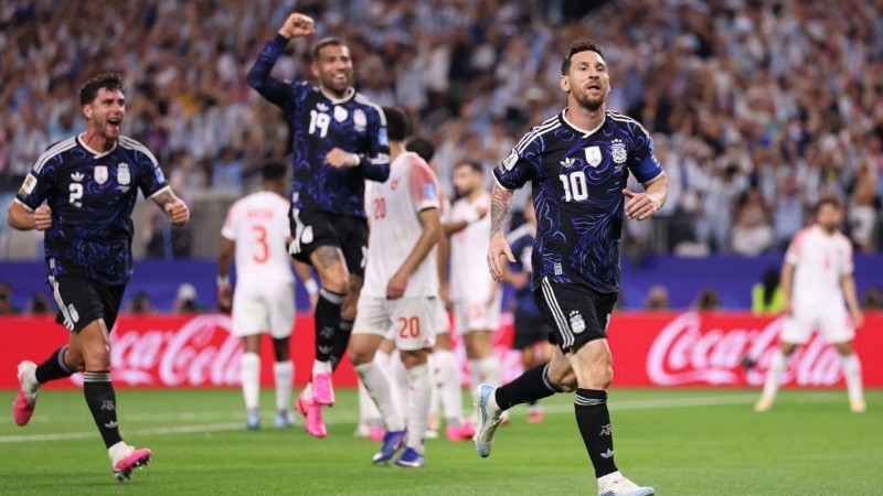 Messi alcanzó los 19 goles en Mundiales.