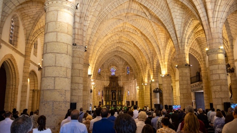 &nbsp;Interior de la Catedral Primada de América. (Rosario3)