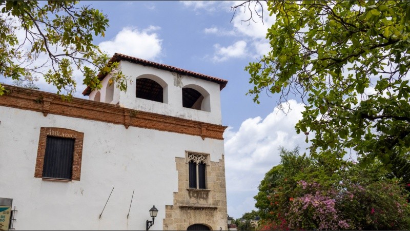 Una de las tantas cúpulas que pueden observarse recorriendo la ciudad colonial de Santo Domingo.