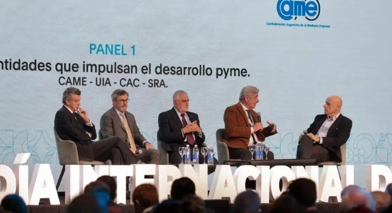 &nbsp;El primer panel del Día Internacional Pyme organizado por CAME con gran éxito
