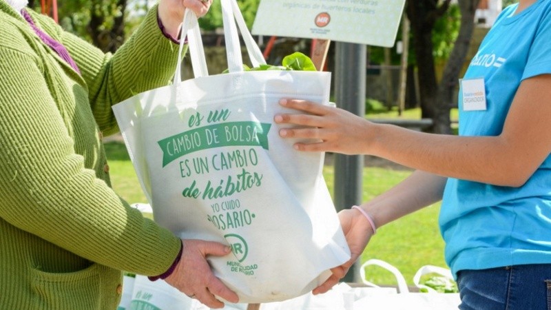 Nueva jornada de reciclables en el Mercado del Patio.