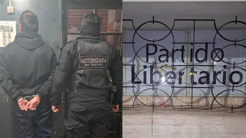 El demorado fue trasladado a la comisaría 2ª.