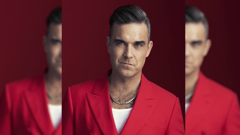 El cantante británico Robbie Williams.