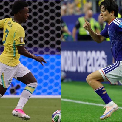 Vinicius es la gran esperanza de Brasil; Keito Nakamura sueña con dar el golpe con Japón.