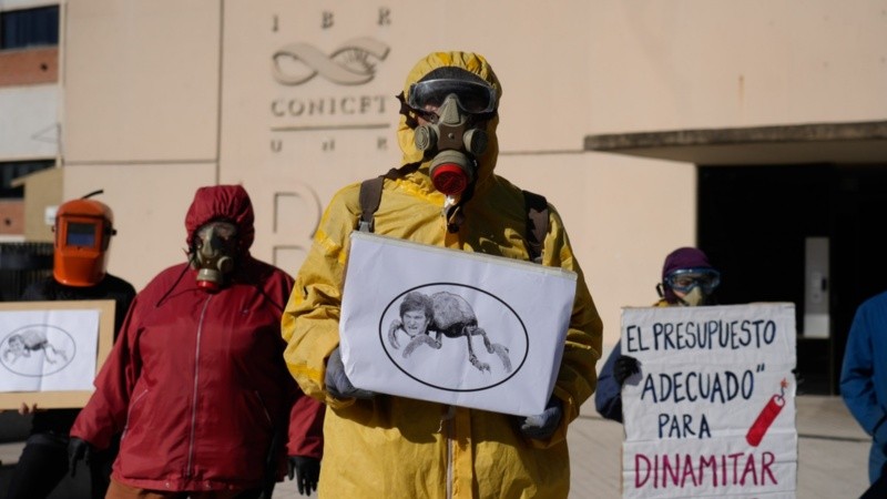 El Conicet viene manifestando públicamente reclamos en los últimos años (Archivo/Rosario3)