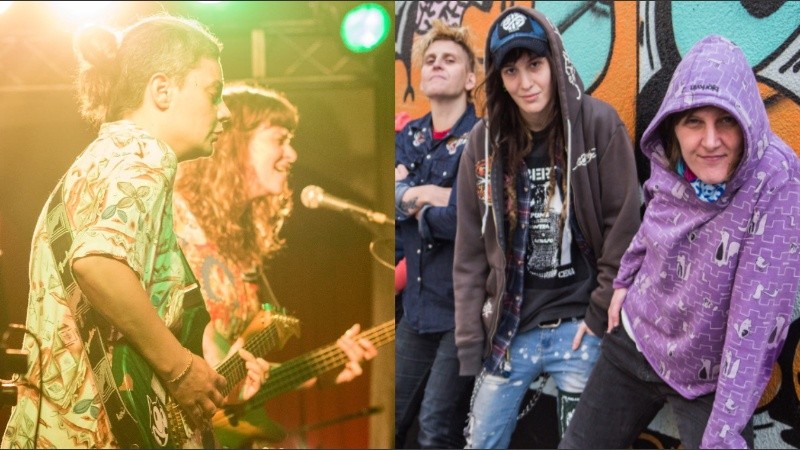 Los grupos Kumbia Queers y Alto Guiso.