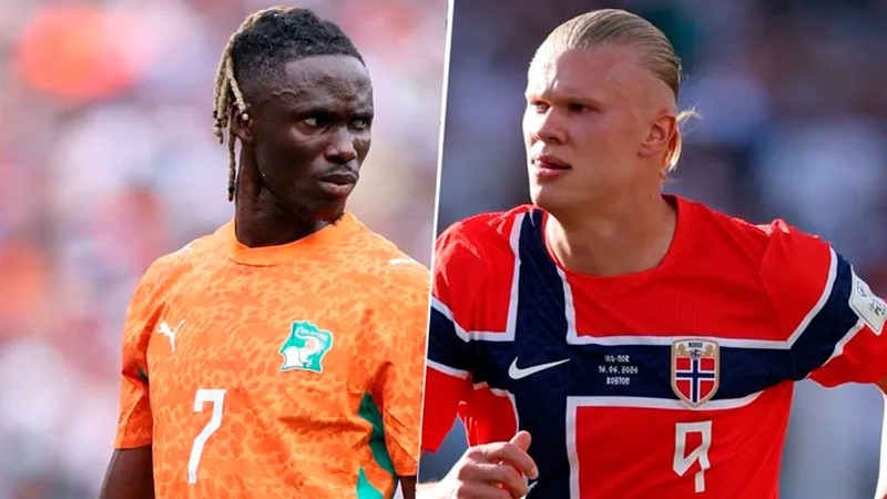 Por el pase a octavos: se enfrentan marfileños y noruegos.