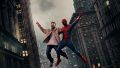 Messi volando por las calles de Nueva York con Spiderman.