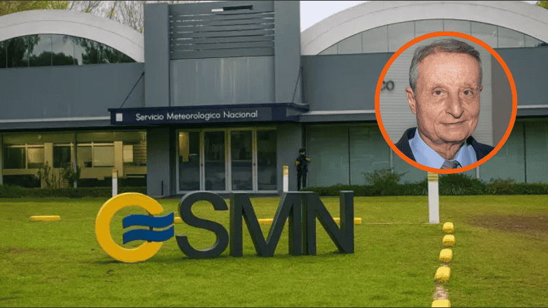 En plena reestructuración, el director del Servicio Meteorológico Nacional presentó su renuncia.