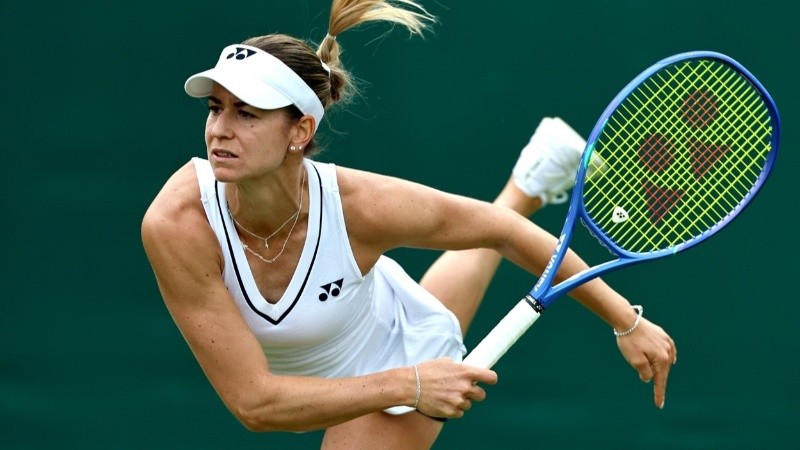 Sierra derrotó en tres sets a la húngara Anna Bondár. (EFE)