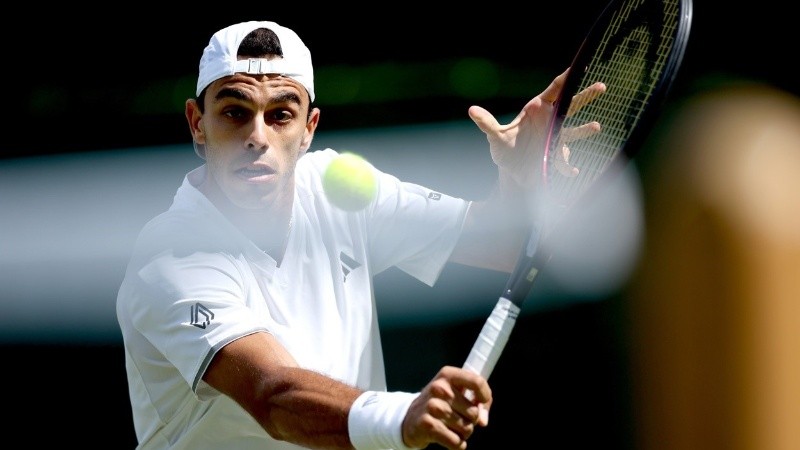 Francisco Cerúndolo venía de ganar el ATP 500 de Quenn's. (EFE)