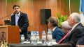 El gobernador en la inauguración