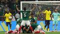 México derrotó a Ecuador y celebró su pase a octavos del Mundial (EFE)