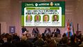 Panel sobre infraestructura, en el congreso de Acsoja realizado en la Bolsa de Rosario