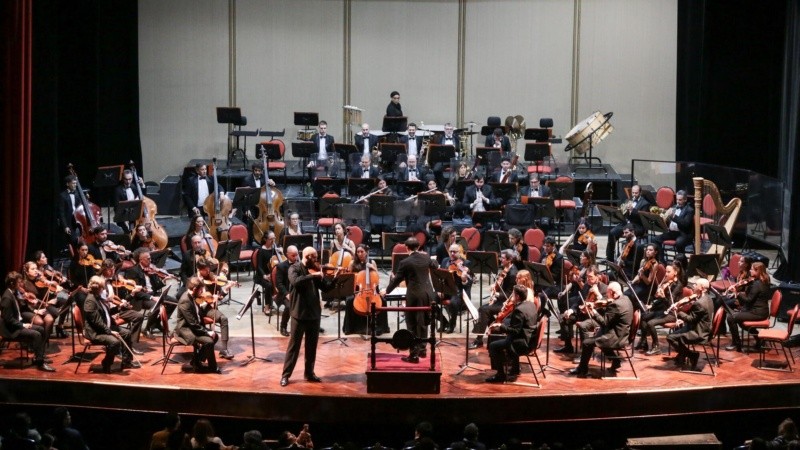 La Orquesta Sinfónica Provincial de Rosario.