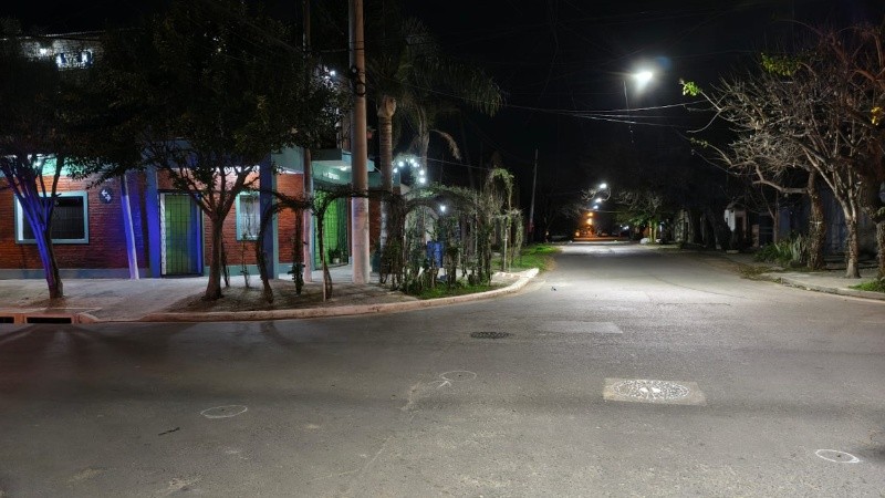 La escena de la balacera.