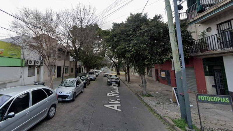 La cuadra donde tuvo lugar el intento de robo.