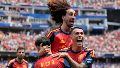 España ganó, gustó y goleó a Austria y está en octavos (EFE)
