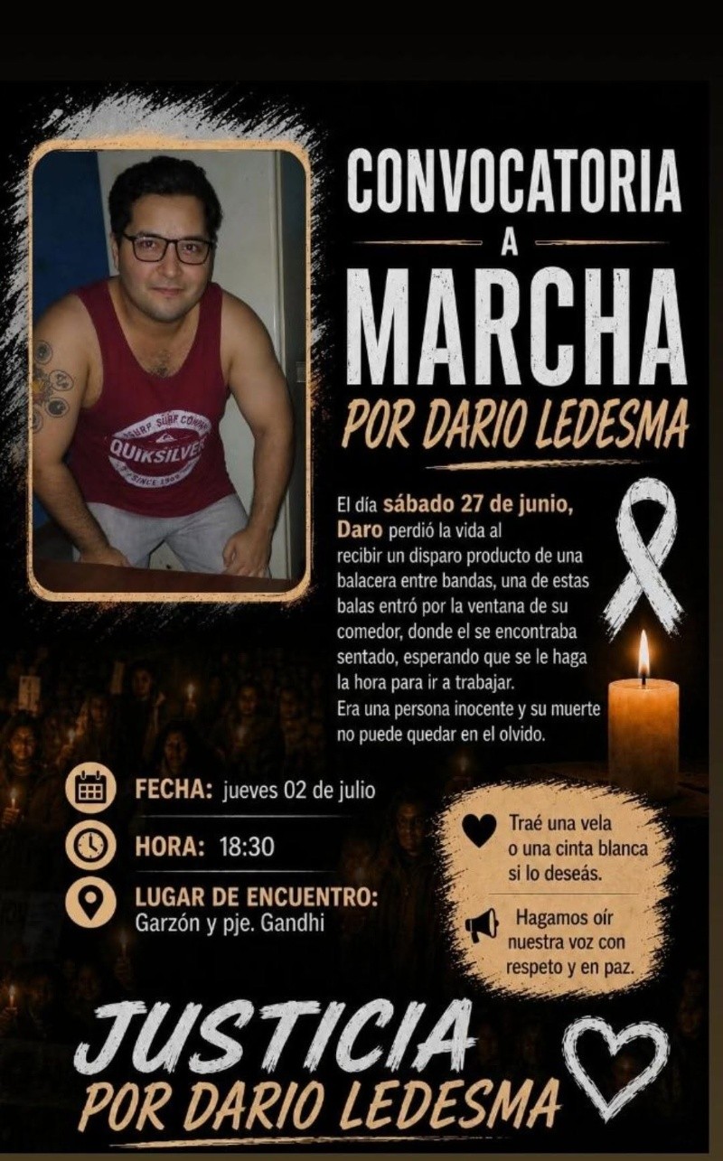 La convocatoria del jueves último.
