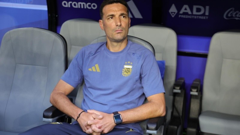 Lionel Scaloni, el director técnico de Argentina.