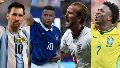 Figuras del Mundial: Messi, Mbappé, Kane y Vinicius.