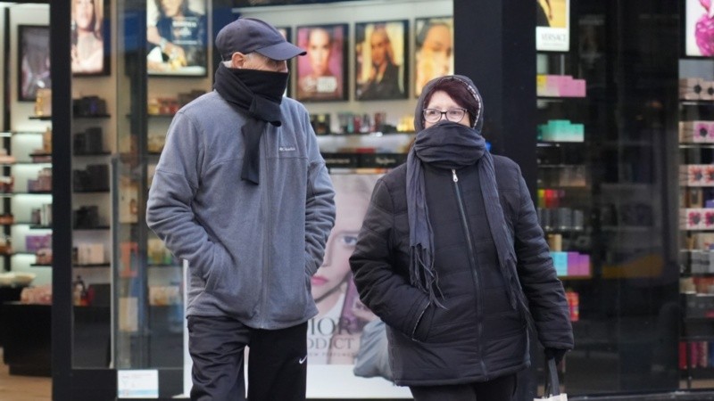 El fin de semana será frío en Rosario y podrían registrarse algunas lluvias.