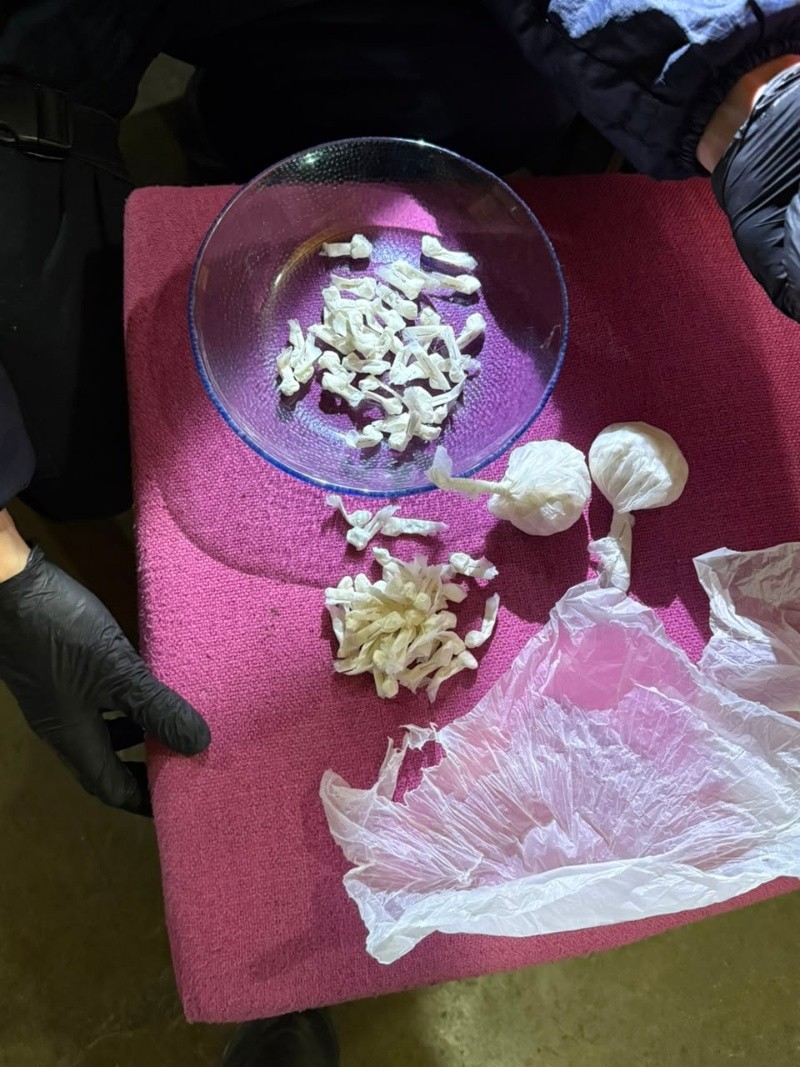 La cocaína incautada en Siripo al 1400.