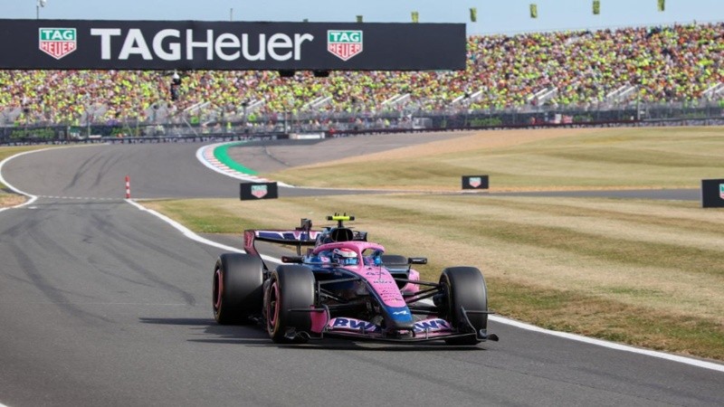 Franco Colapinto terminó 12° en la carrera Sprint del GP de Gran Bretaña.