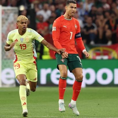 Yamal y Ronaldo ya se enfrentaron en la final de la UEFA Nations League.