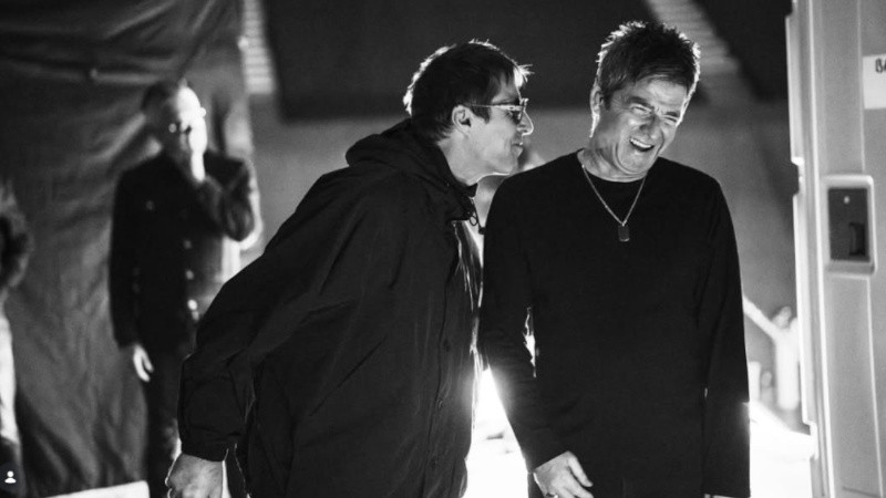 Liam y Noel Gallagher, en la gira Oasis Live ’25 (Instagram)