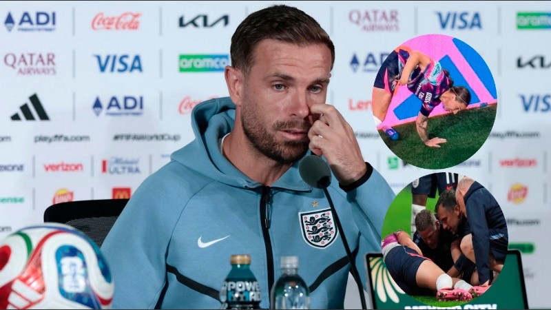 Jordan Henderson, del festejo a la lesión.