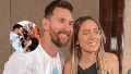 Lionel Messi y Sofi Martínez.