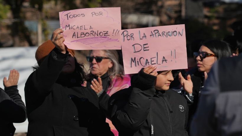 Concentración en Circunvalación y Ayolas en reclamo por la aparición de Micaela.