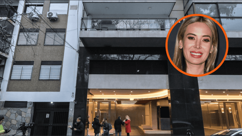 La Justicia inspeccionó el departamento de Jesica Cirio en Las Cañitas para determinar si el vestidor coincide con el que aparece en los videos donde se observan fajos de dólares y objetos de lujo.