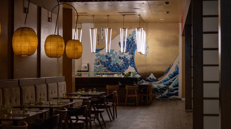 &nbsp;En Tori, los huéspedes pueden disfrutar de cocina fusión inspirada en la gastronomía japonesa.