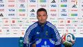 Scaloni, en la previa de Egipto.