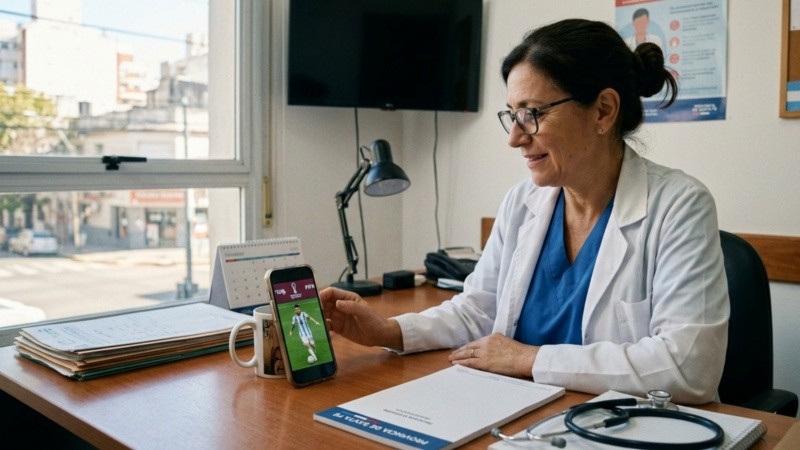 Hay formas simples de estirar la emoción mundialista, incluso desde un consultorio, una oficina o cualquier lugar de trabajo.