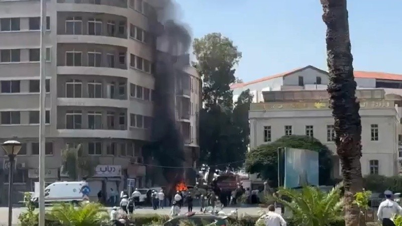 Las explosiones fueron en el centro de Damasco, cerca del Ministerio de Turismo.