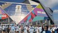 El Mercedes-Benz Stadium de Atlanta se inauguró en 2017.