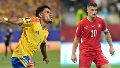 Luis Díaz y Granit Xhaka , las figuras de Colombia y Suiza, respectivamente.